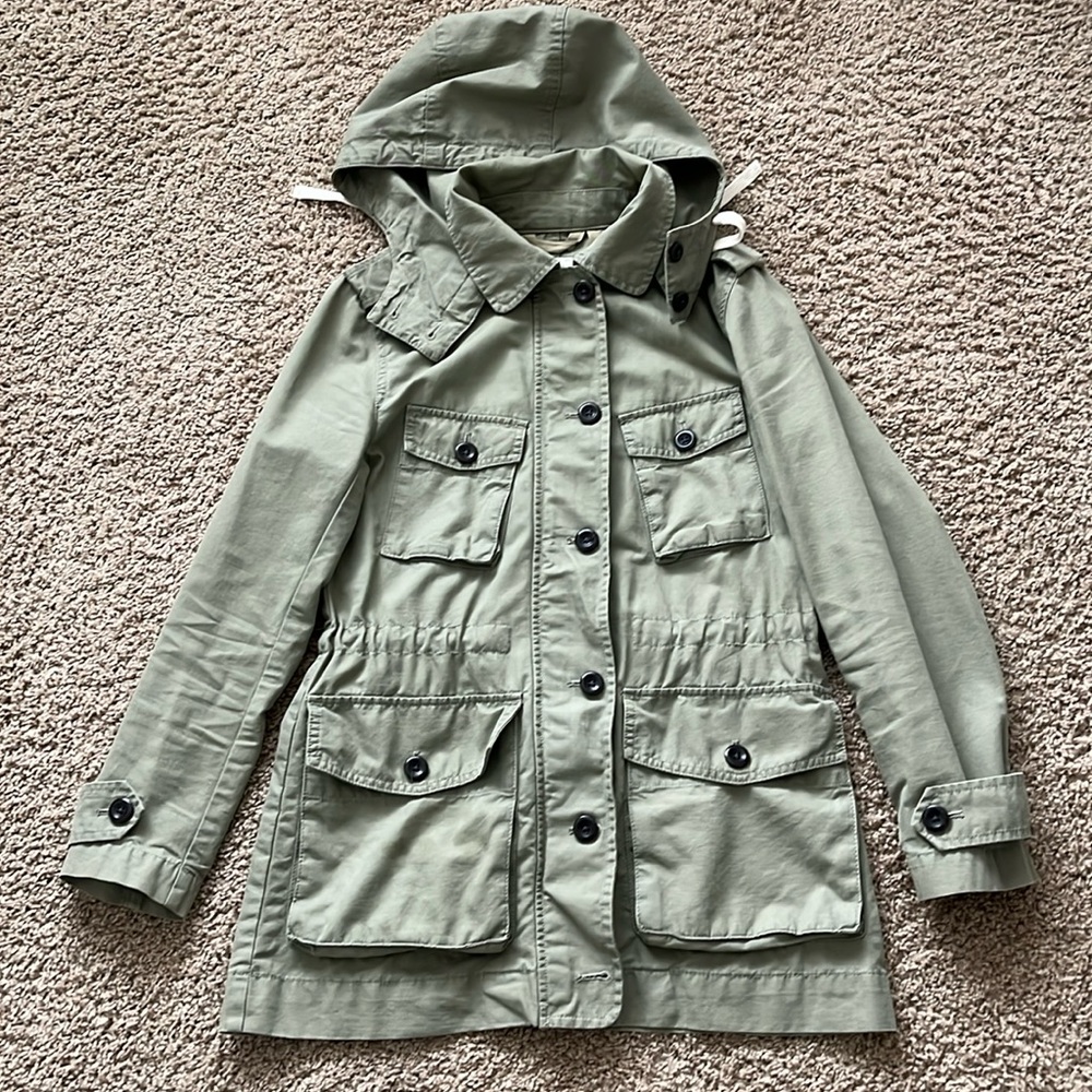 Gap light parka with removable warm lining